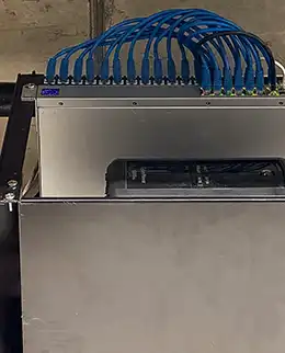 Networking Rack Installed for Business with Redundancy by DozIT