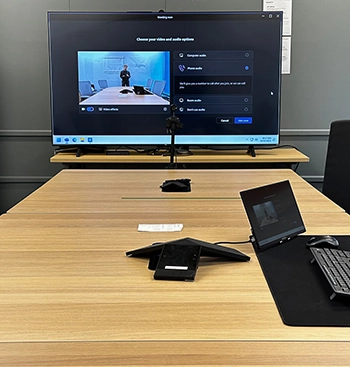 Advanced Conference or Boardroom Technology in Ottawa installed by DozIT