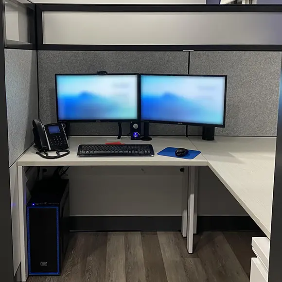 Workstation Setup at Property Management Firm Managed by DozIT